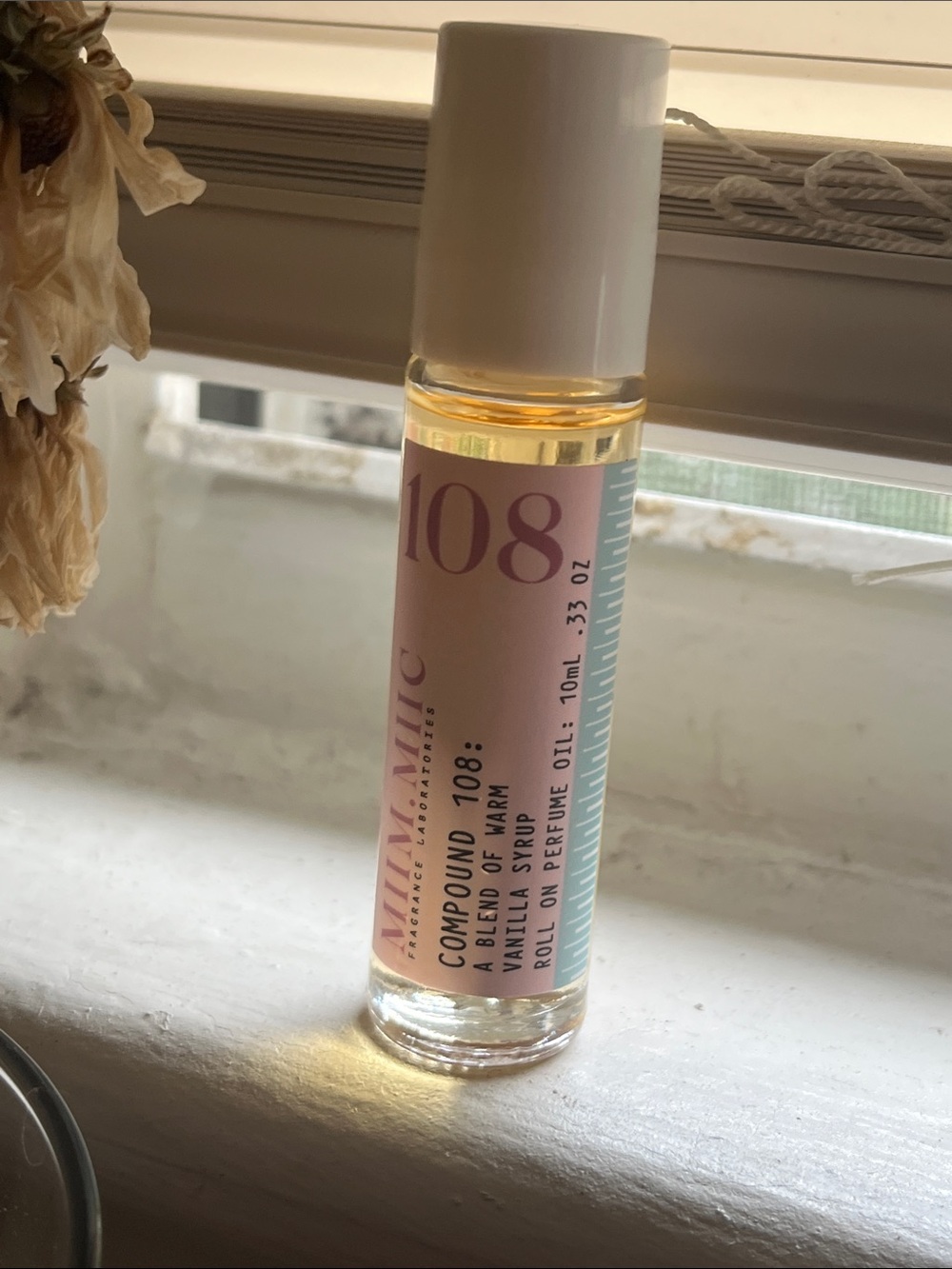 Compound 108 Roll-On Perfume Oil — Vanilla Syrup